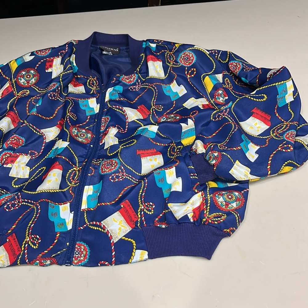 Notations Vintage Bomber Jacket Medium Petite - image 6